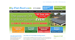 Desktop Screenshot of diy-flat-roof.com